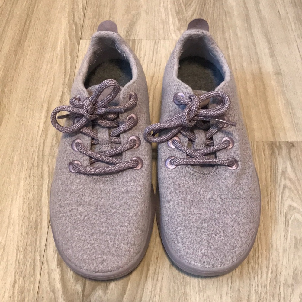 Mauve Allbirds Wool Runners - rare color!